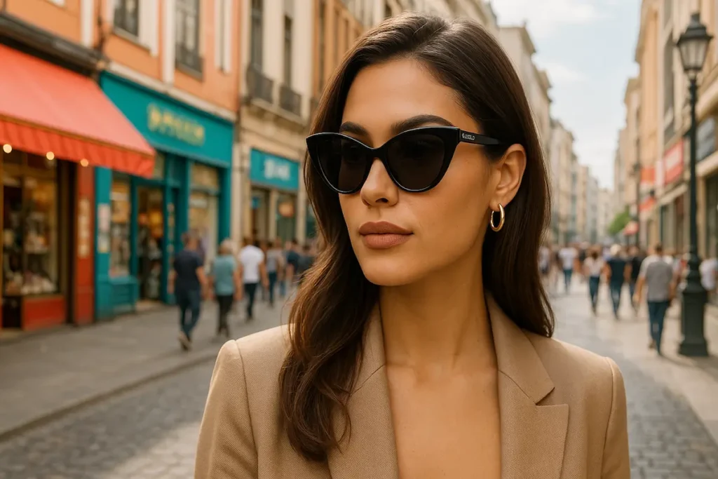 Vogue eyewear Estilo e tendências para a mulher contemporânea
